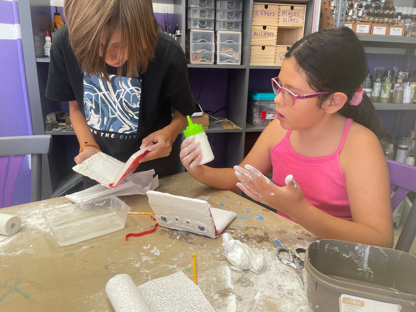 Taller moldeado ojo de dragón en una libreta DOMINGO 15 DE FEBRERO