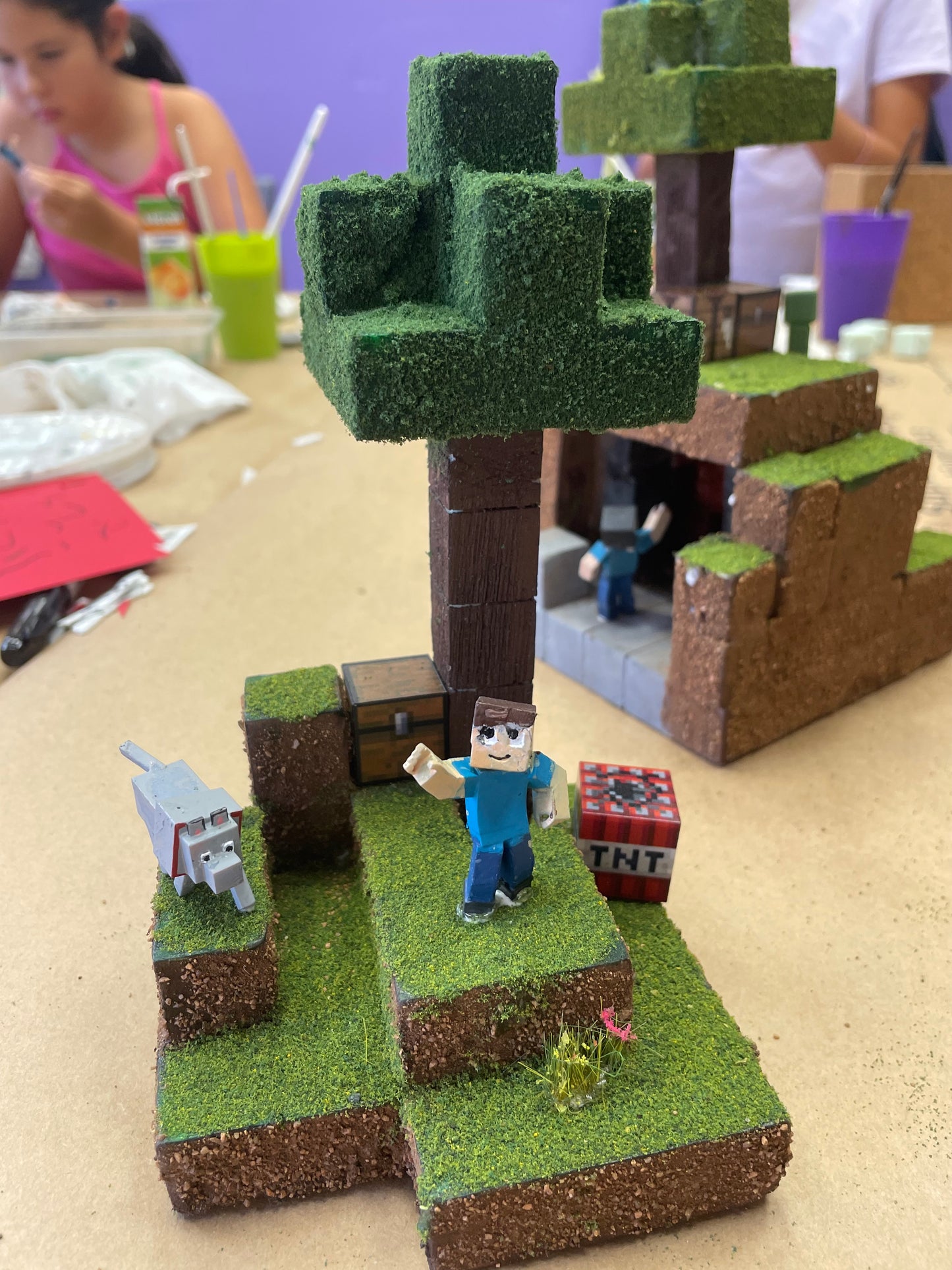 Taller infantil: diorama de Minecraft DOMINGO 30 NOVIEMBRE