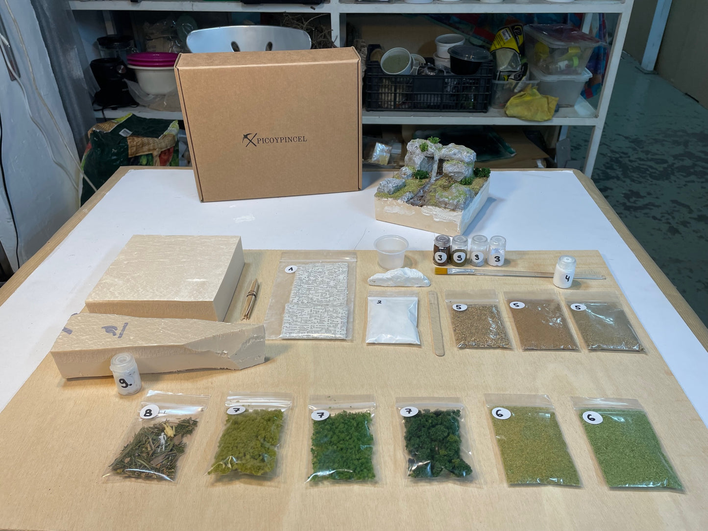 Kit de diorama (Actividad videoguiada e individual)
