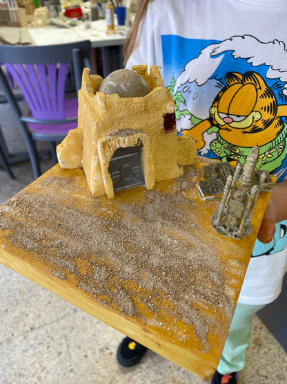 Taller infantil: Casas de estilo Tatooine (Star Wars/Madalorian) SÁBADO 27 DE JUNIO