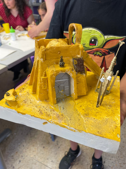 Taller infantil: Casas de estilo Tatooine (Star Wars/Madalorian) SÁBADO 27 DE JUNIO