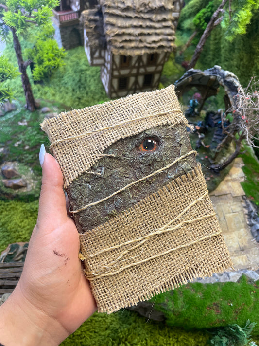 Taller moldeado ojo de dragón en una libreta DOMINGO 15 DE FEBRERO