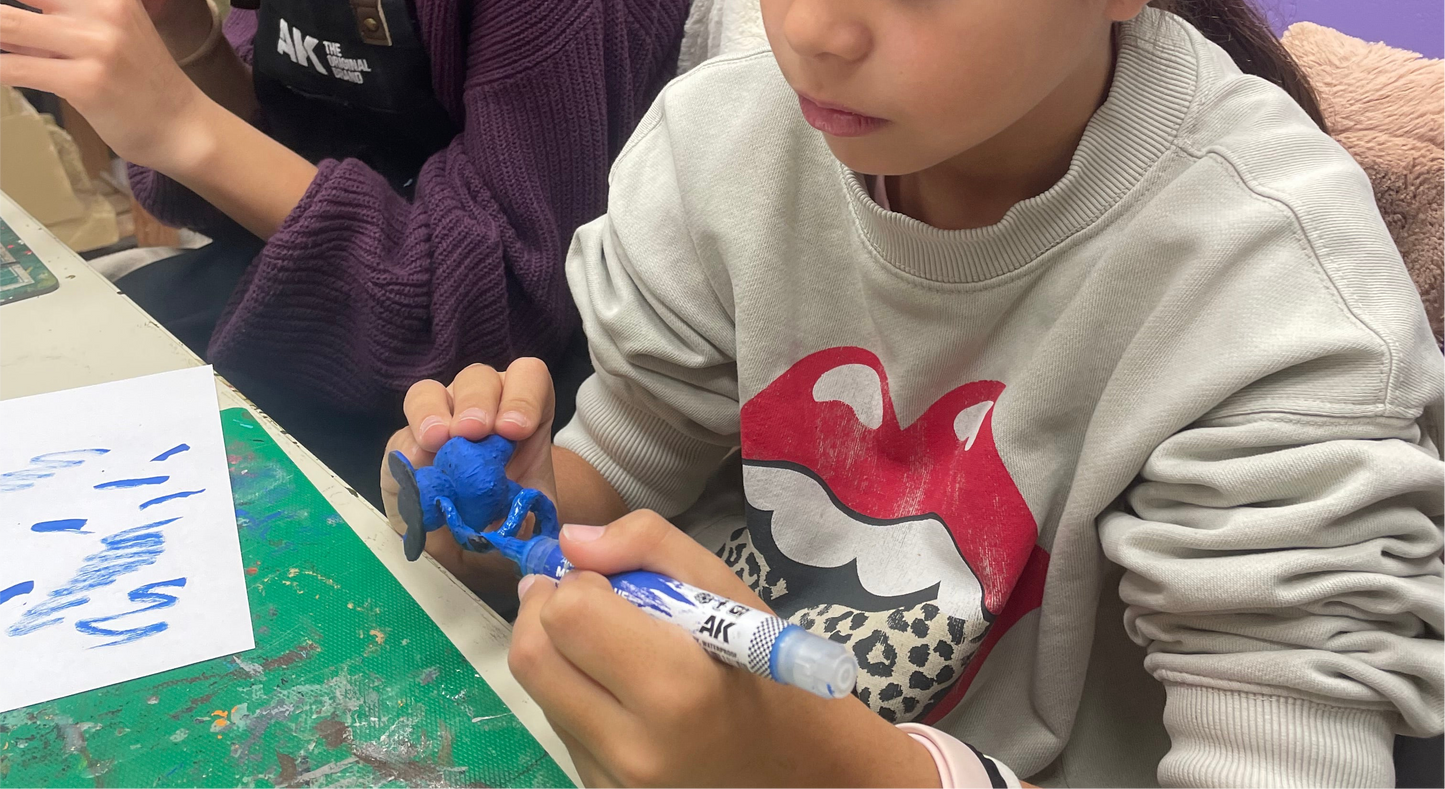 Taller de pintura de miniaturas 3D: personajes videojuegos VIERNES 13 DE MARZO