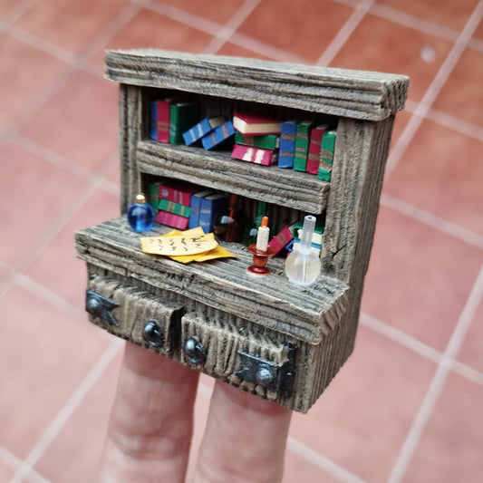 Taller de escenografía para juegos de mesa: librería SÁBADO 13 DE DICIEMBRE