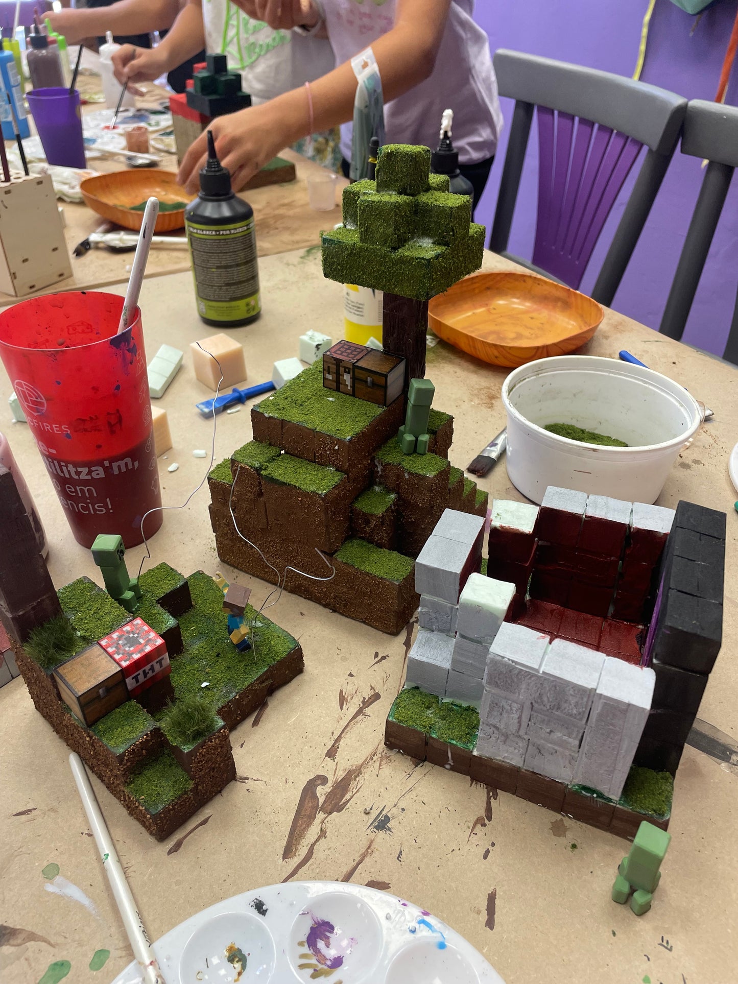 Taller infantil: diorama de Minecraft DOMINGO 30 NOVIEMBRE