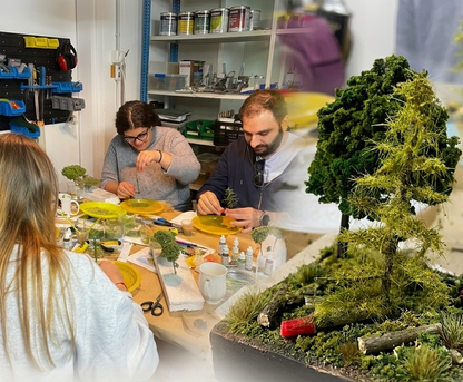 Taller de vegetación y árboles en miniatura DOMINGO 27 DE SEPTIEMBRE