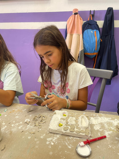 Taller moldeado ojo de dragón en una libreta DOMINGO 15 DE FEBRERO