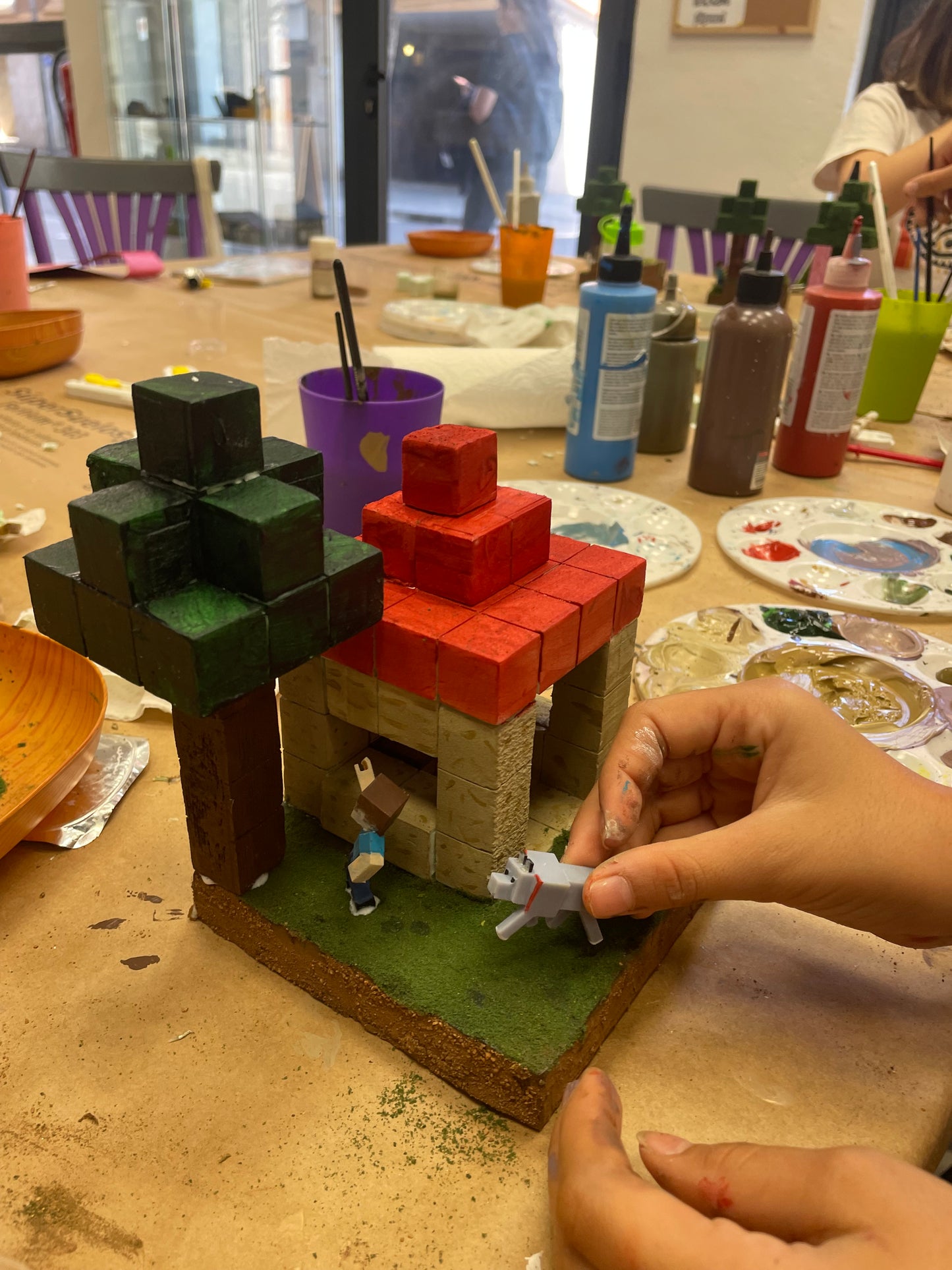 Taller infantil: diorama de Minecraft DOMINGO 30 NOVIEMBRE