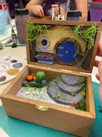 Taller casa hobbit en caja de madera SÁBADO 19 DICIEMBRE