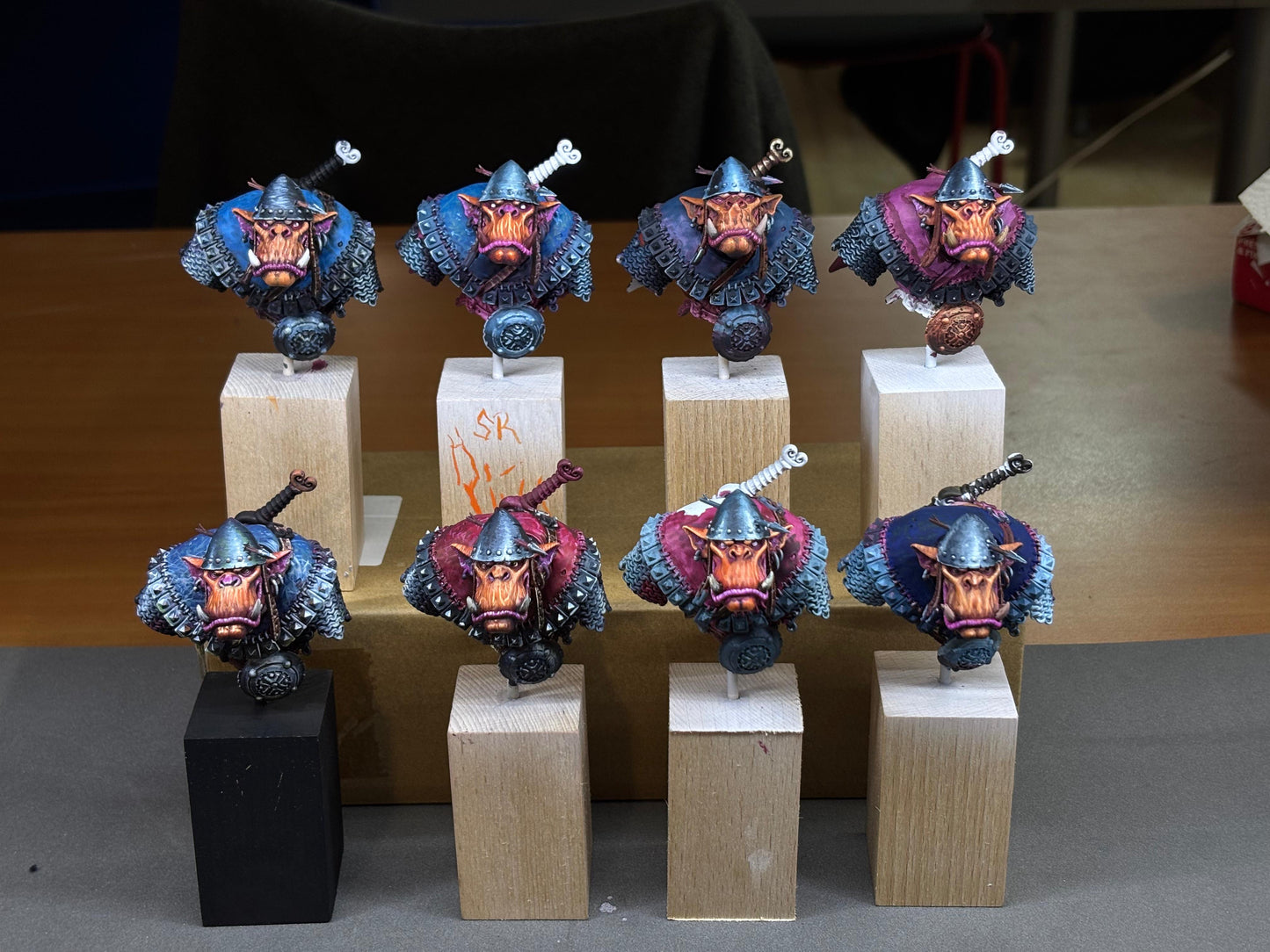 Curso de pintura: busto de Longsnouts SÁBADO 7 DE MARZO