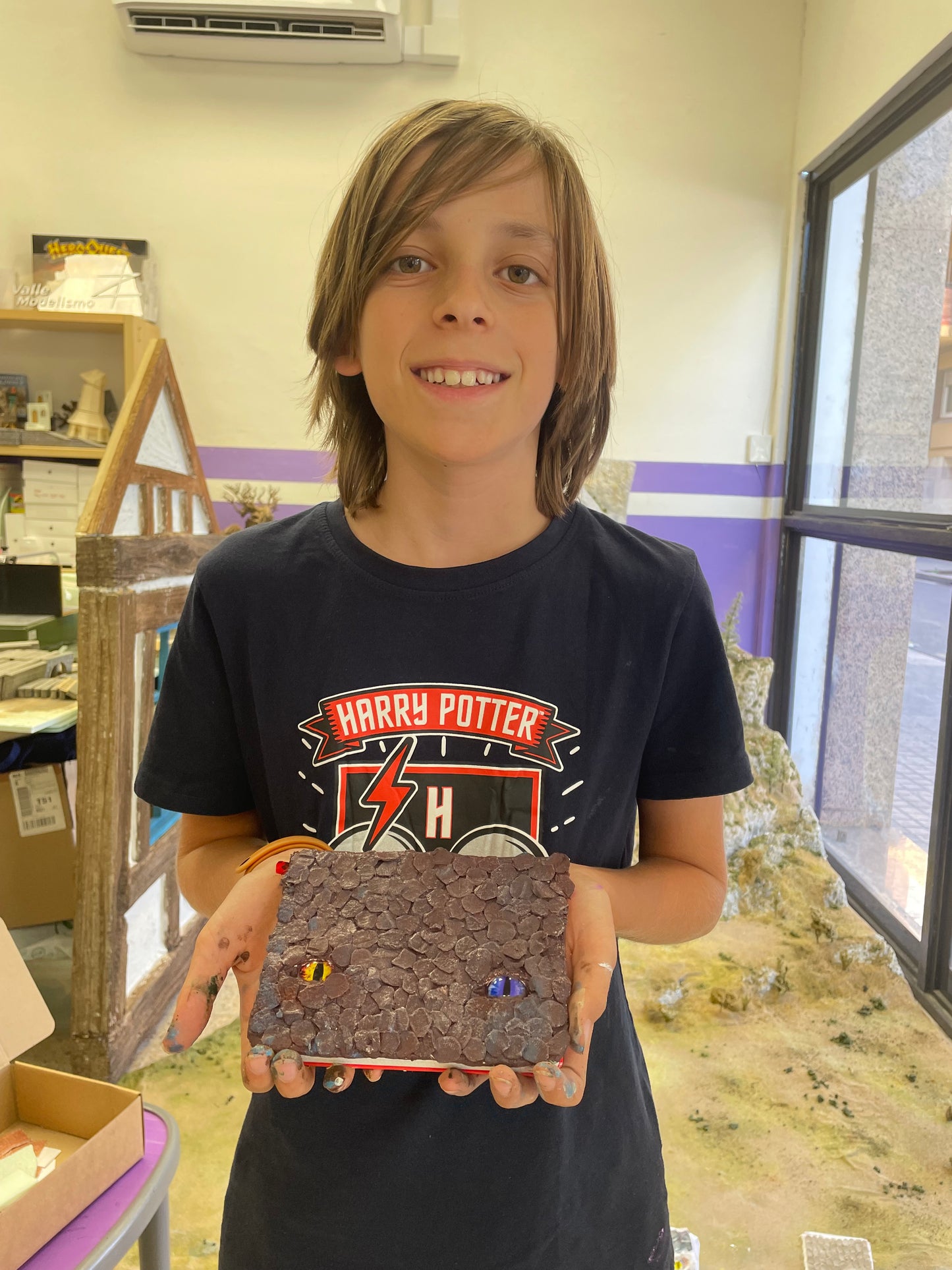 Taller moldeado ojo de dragón en una libreta DOMINGO 15 DE FEBRERO