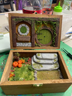 Taller casa hobbit en caja de madera SÁBADO 19 DICIEMBRE
