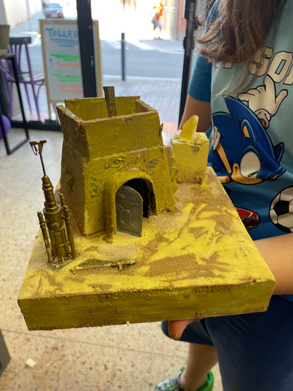 Taller infantil: Casas de estilo Tatooine (Star Wars/Madalorian) SÁBADO 27 DE JUNIO