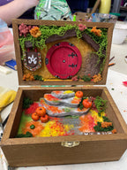 Taller casa hobbit en caja de madera SÁBADO 19 DICIEMBRE