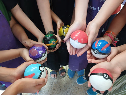 Taller infantil: Pokeball DOMINGO 27 SEPTIEMBRE