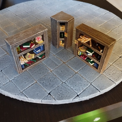 Taller de escenografía para juegos de mesa: librería SÁBADO 13 DE DICIEMBRE