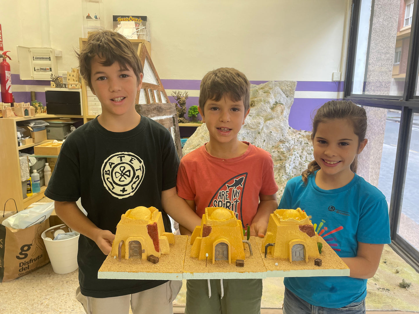 Taller infantil: Casas de estilo Tatooine (Star Wars/Madalorian) SÁBADO 27 DE JUNIO