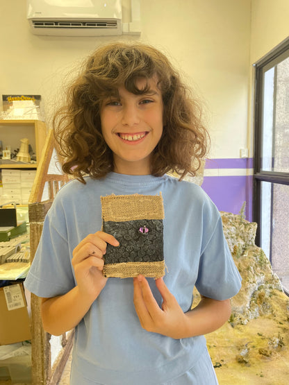 Taller moldeado ojo de dragón en una libreta DOMINGO 15 DE FEBRERO