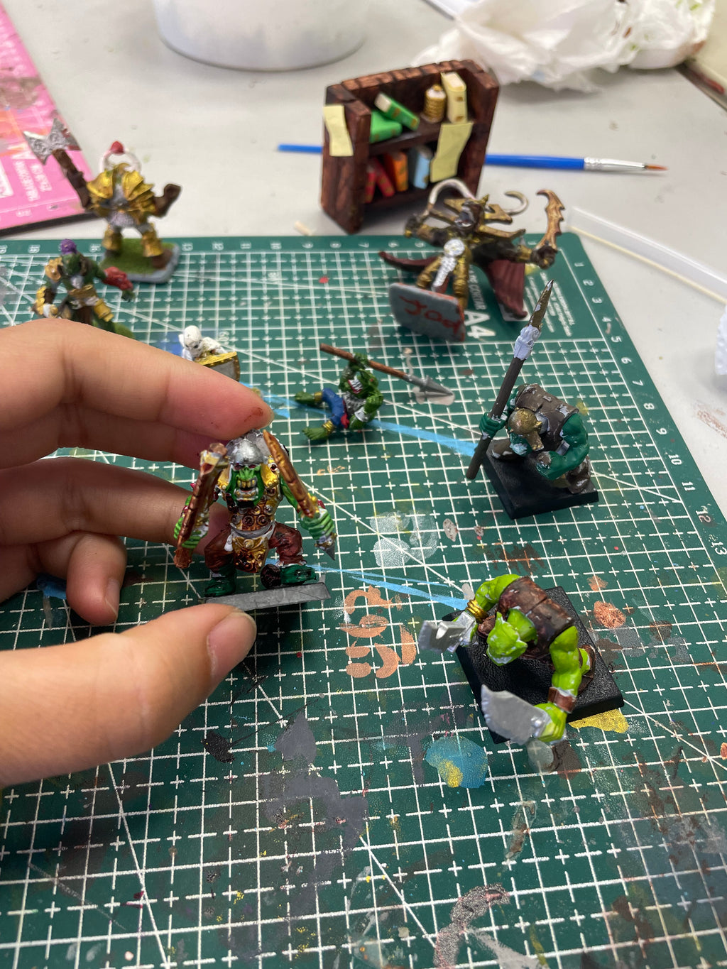 Taller pintura de miniaturas: WARHAMMER (fantasia) DOMINGO 8 NOVIEMBRE