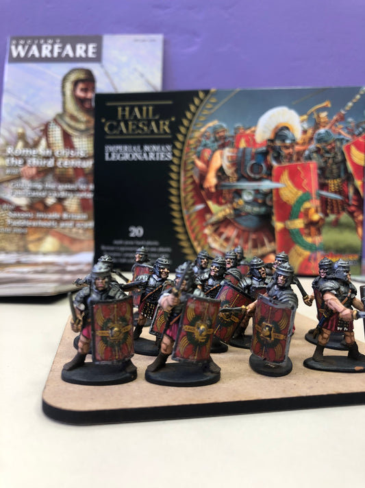Taller iniciación pintura miniatura histórica: legionarios romanos VIERNES 6 DE MARZO
