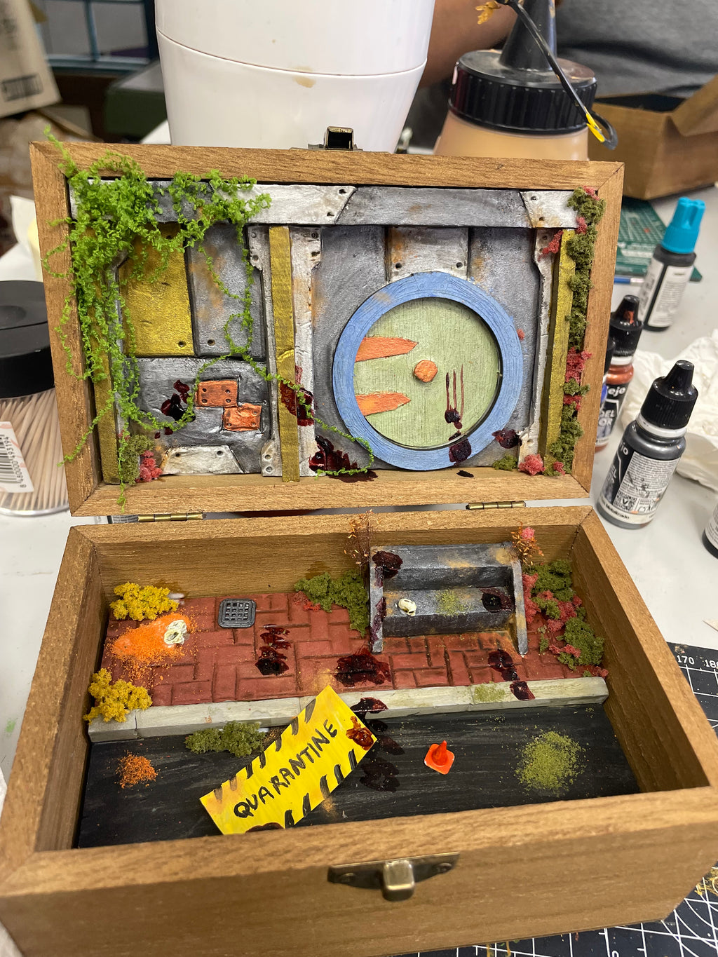 Taller casa hobbit en caja de madera SÁBADO 19 DICIEMBRE
