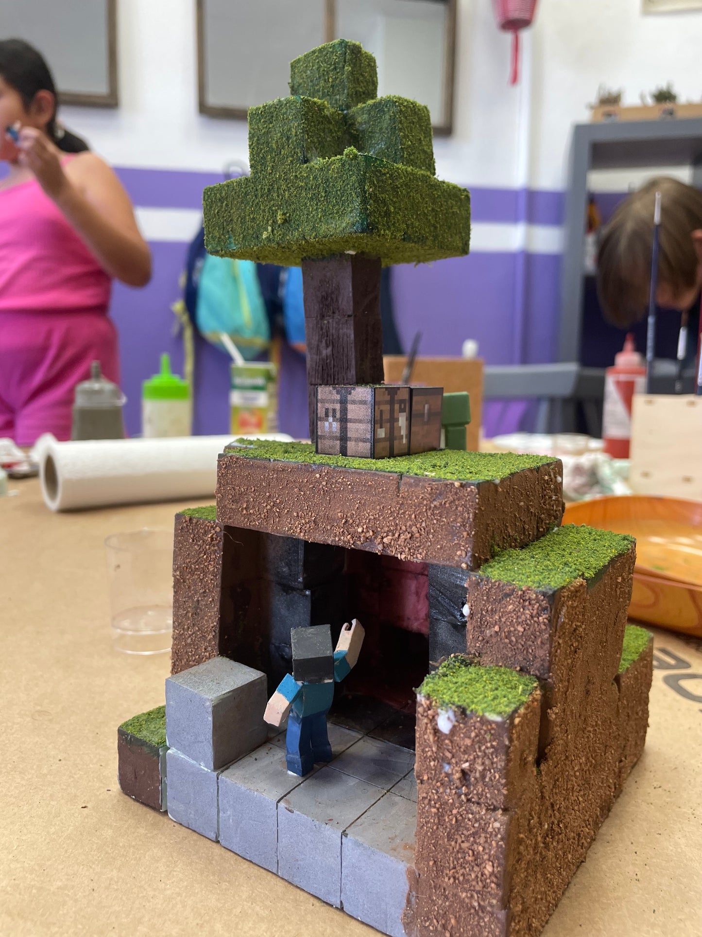 Taller infantil: diorama de Minecraft DOMINGO 30 NOVIEMBRE