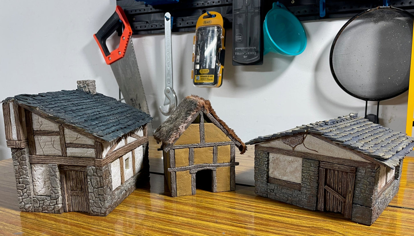 Curso de construcción de casas medievales en miniatura SÁBADO 28 DE FEBRERO