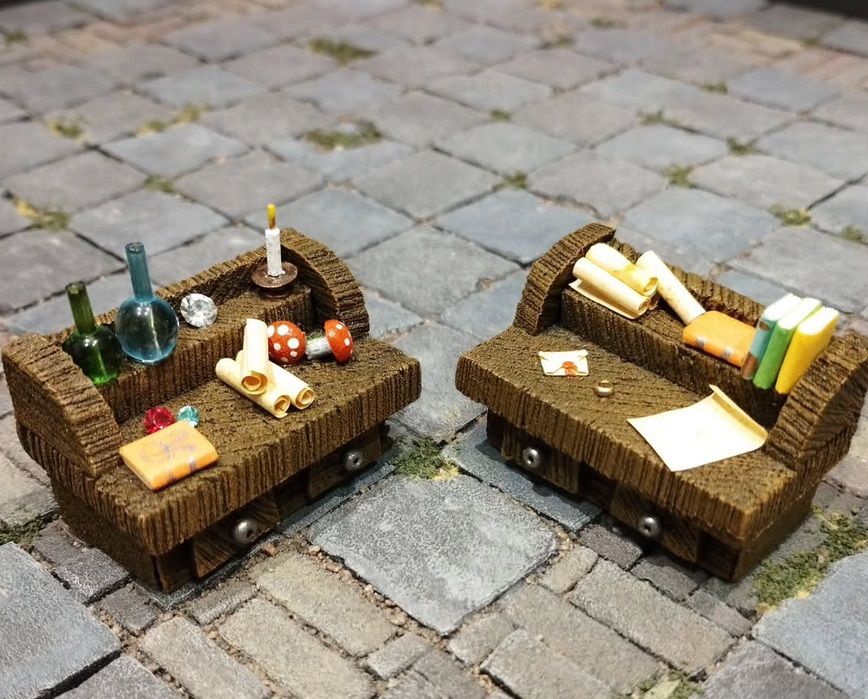 Taller de escenografía y accesorios para juegos de mesa SÁBADO 14 DE JUNIO