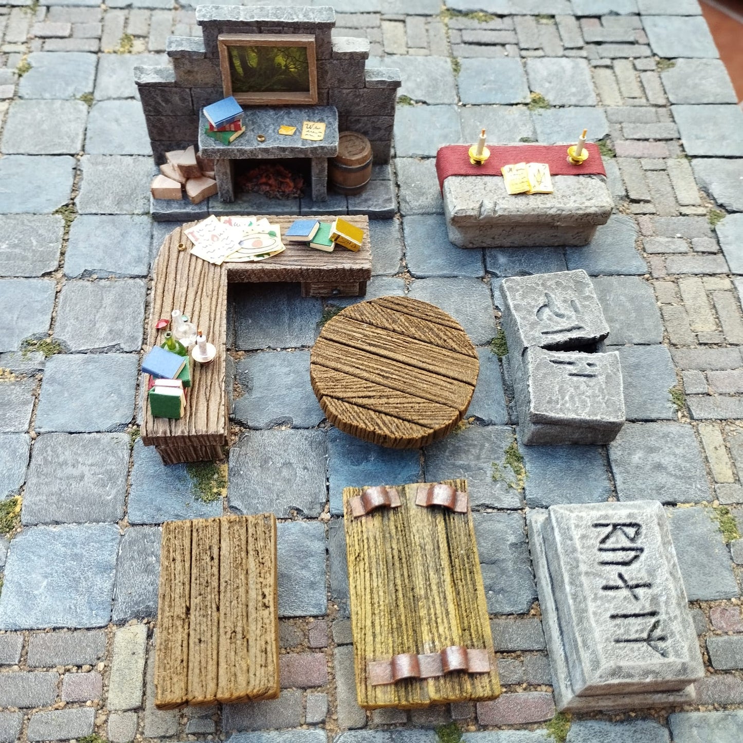 Taller de escenografía y accesorios para juegos de mesa SÁBADO 14 DE JUNIO