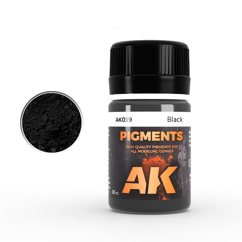 AK Interactive AK039 Black pigmento