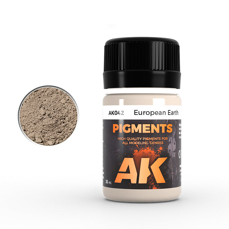 AK Interactive AK042 European Earth pigmento