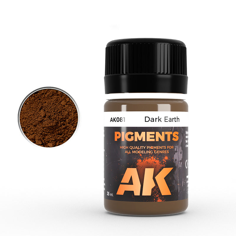 AK Interactive AK081 Dark Earth pigmento