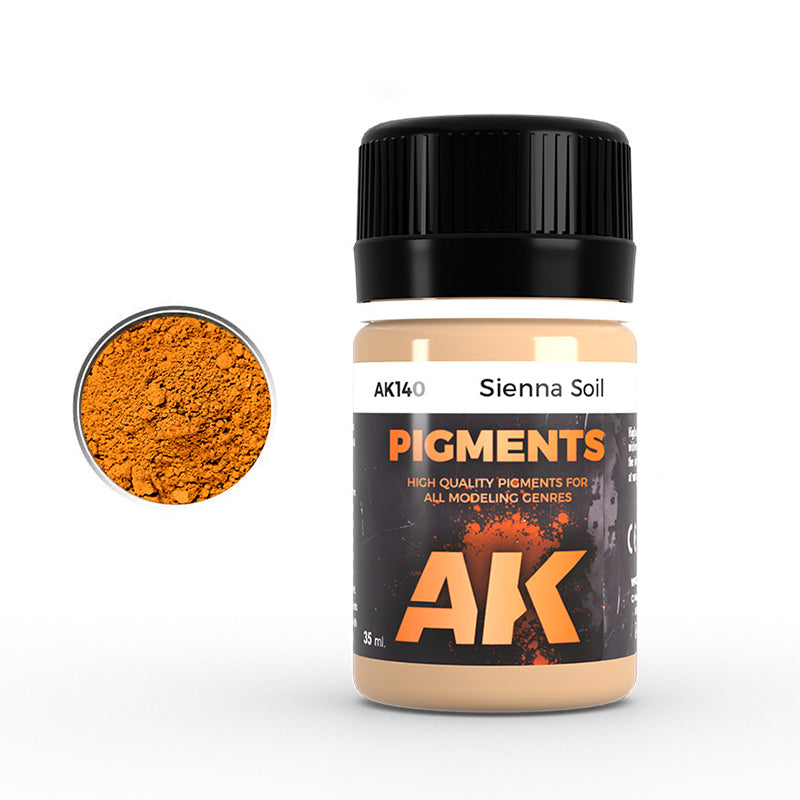 AK Interactive AK140 Sienna Soil pigmento