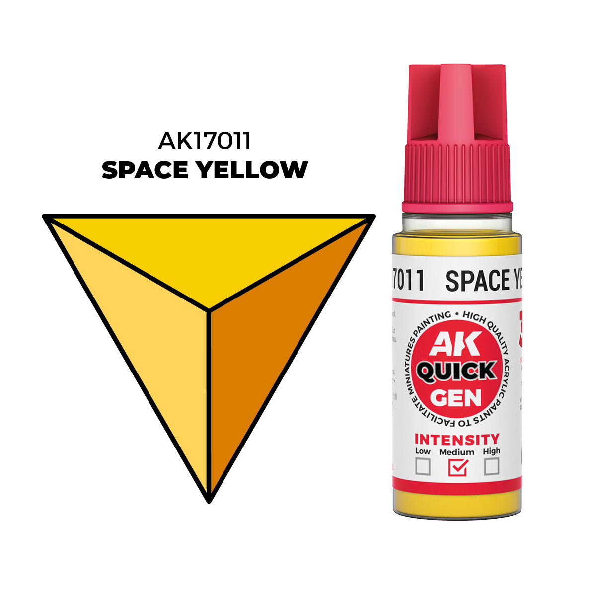 AK Interactive Quick Gen Space Yellow AK17011 18 ml