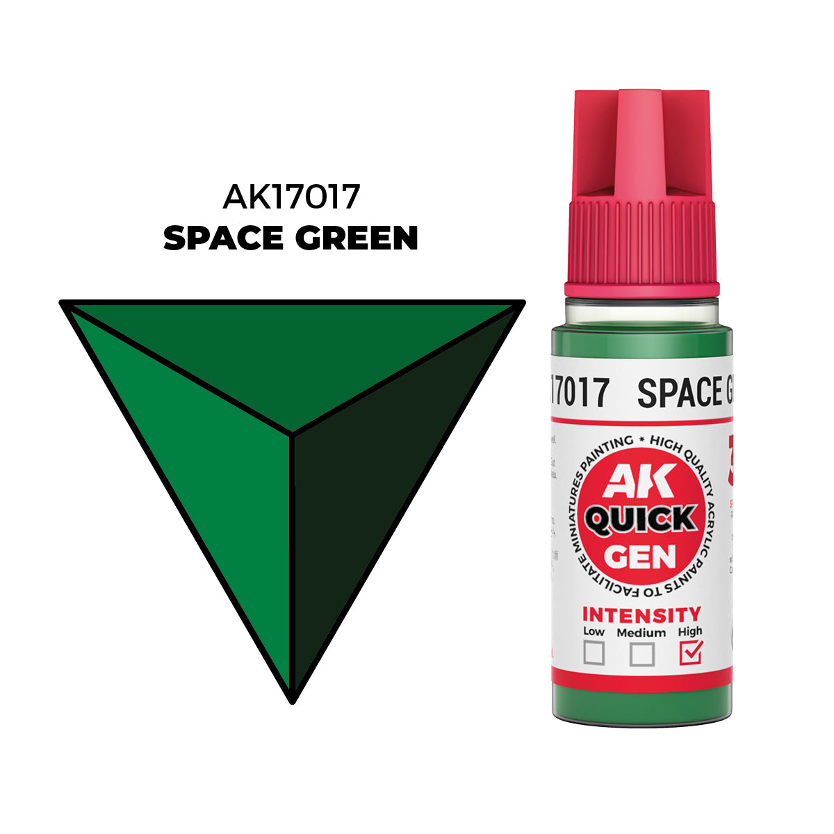 AK Interactive Quick Gen Space Green AK17017 18 ml