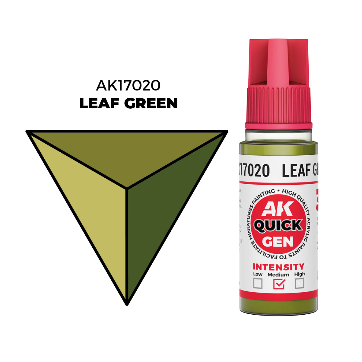 AK Interactive Quick Gen Leaf Green AK17020 18 ml