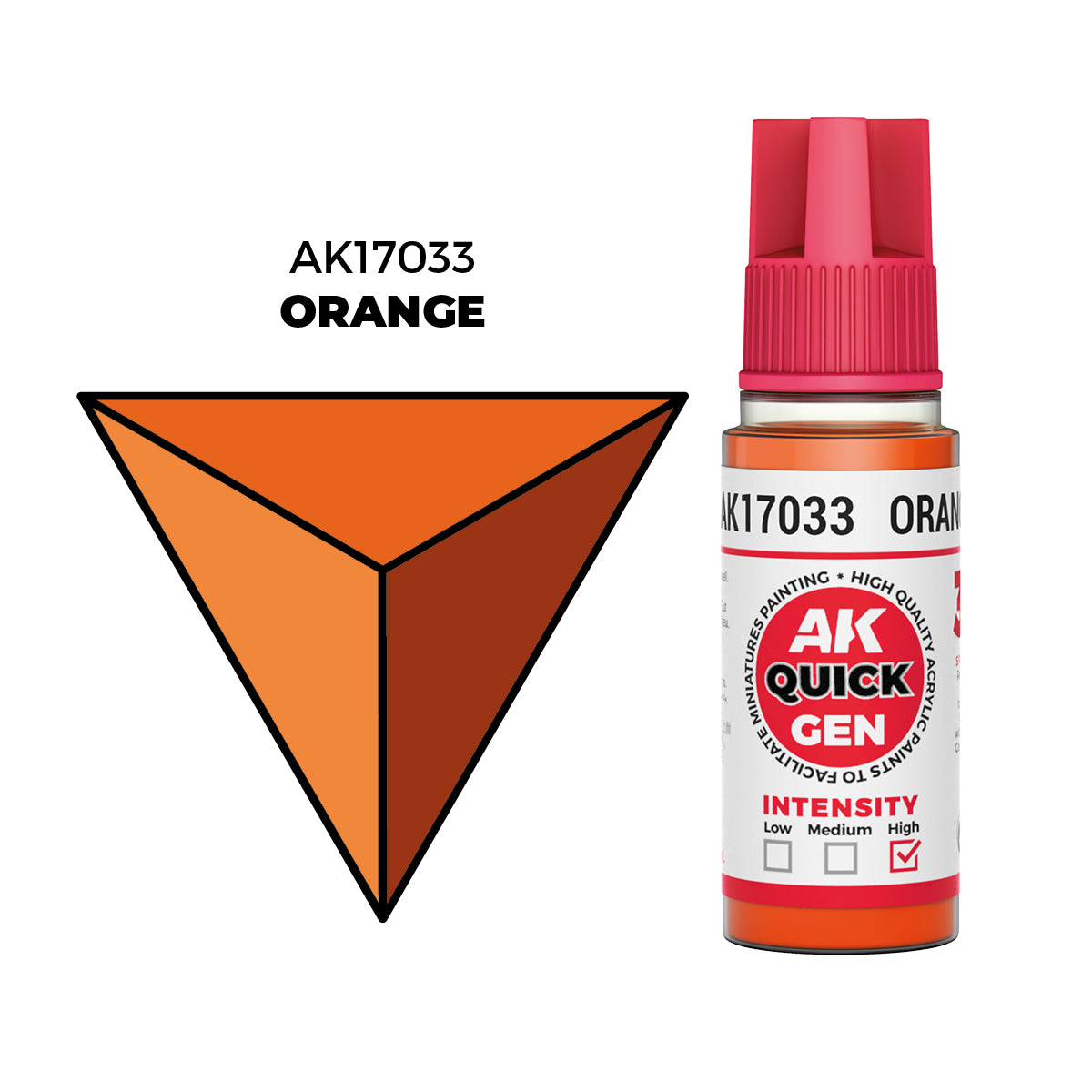 AK Interactive Quick Gen Orange AK17033 18 ml