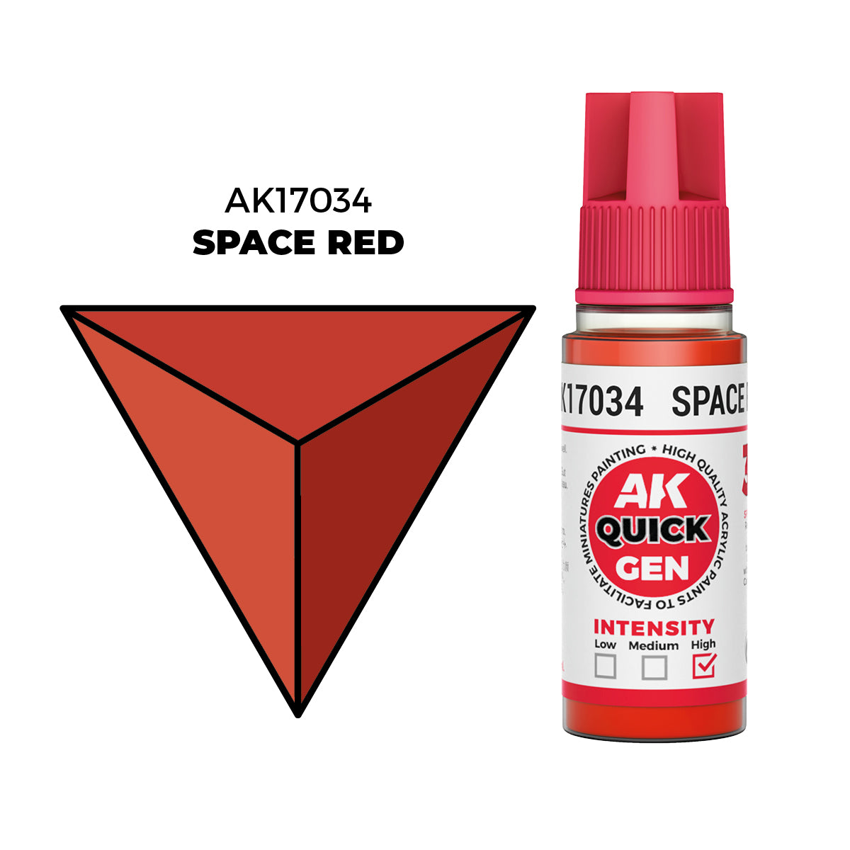 AK Interactive Quick Gen Space Red AK17034 18 ml