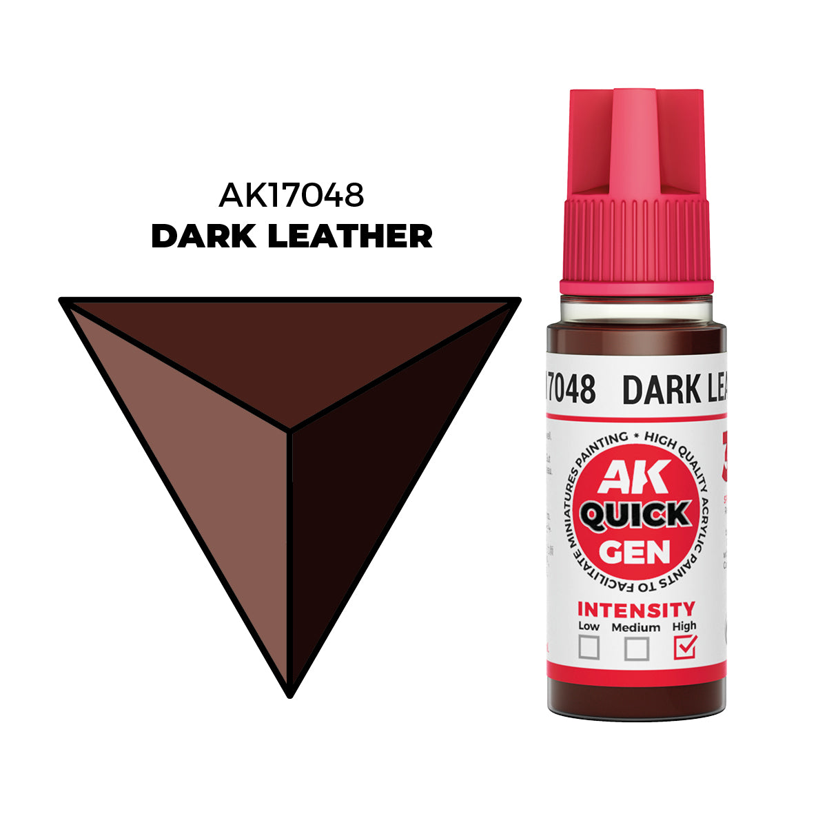 AK Interactive Quick Gen Dark Leather AK17048 18 ml