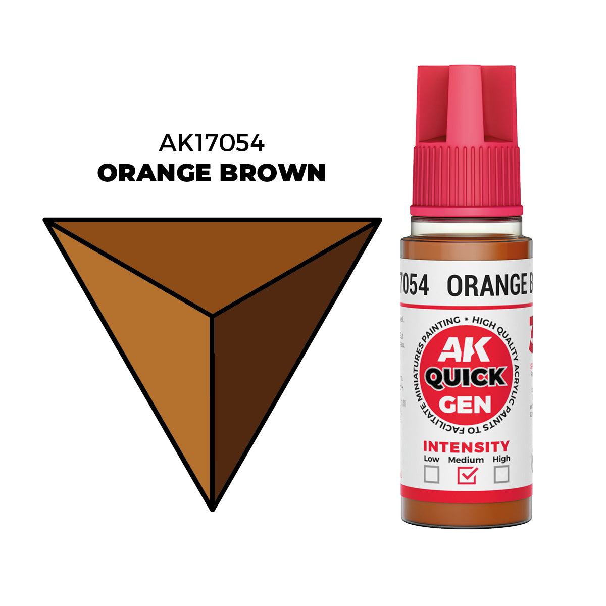 AK Interactive Quick Gen Orange Brown AK17054 18 ml