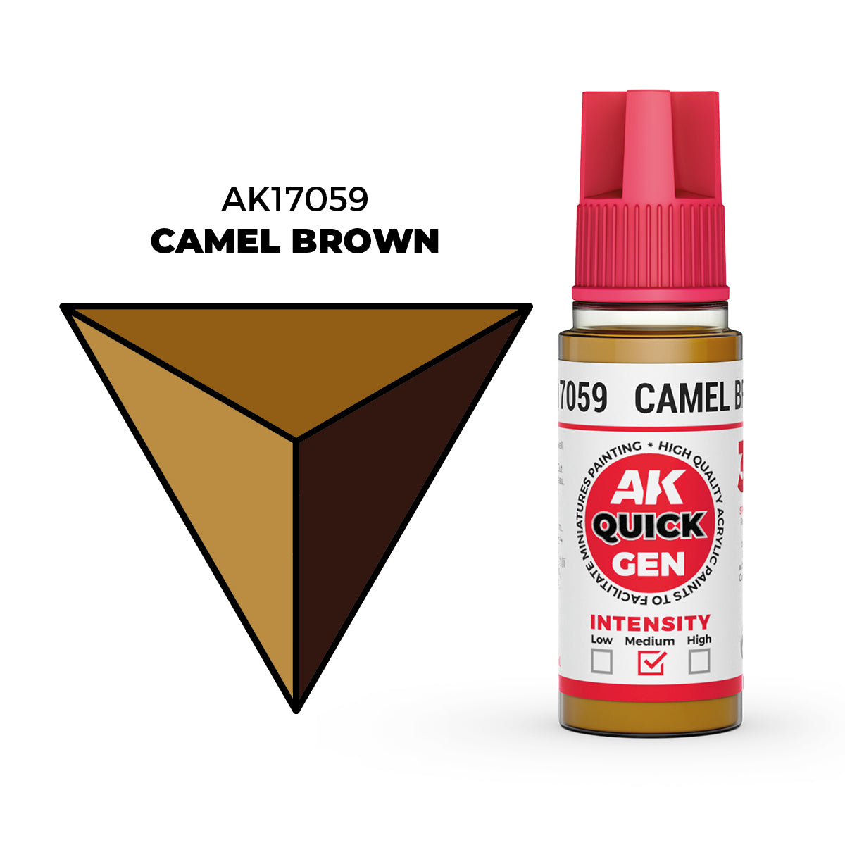 AK Interactive Quick Gen Camel Brown AK17059 18 ml