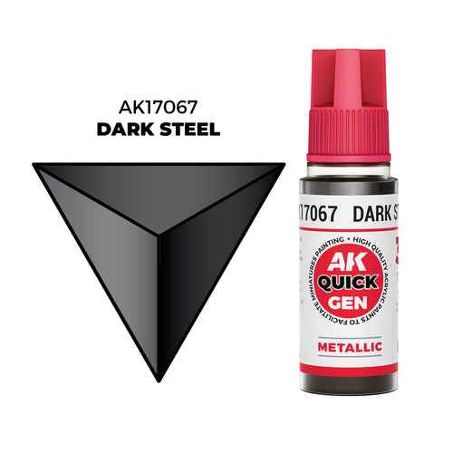 AK Interactive Quick Gen Dark Steel AK17067 18 ml