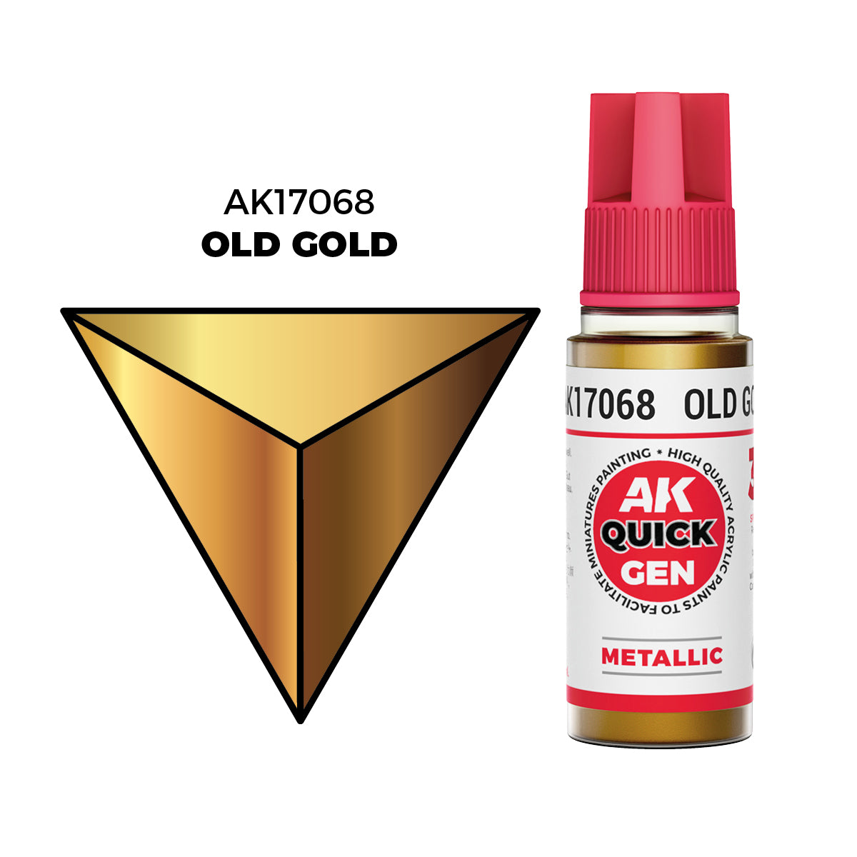 AK Interactive Quick Gen Old Gold AK17068 18 ml