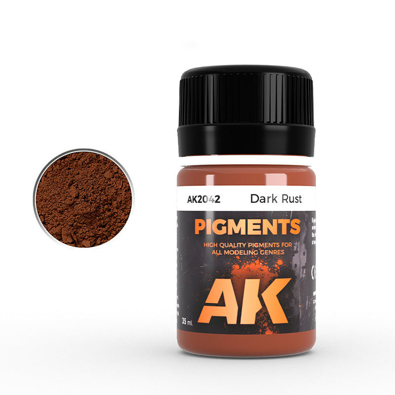 AK Interactive AK2042 Dark Rust pigmento