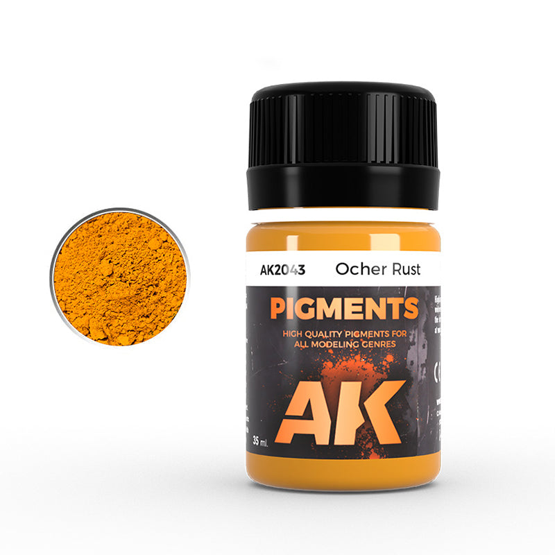 AK Interactive AK2043 Ocher Rust pigmento