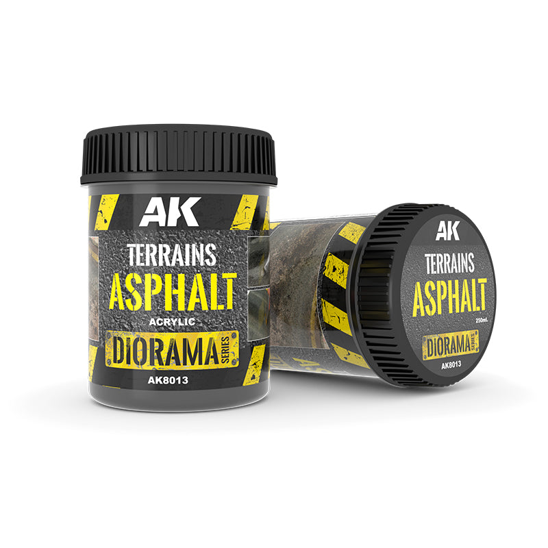 AK Interactive AK8013 Terrains Asphalt 250 ml