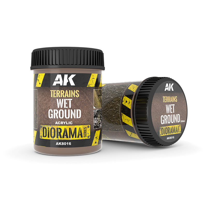 AK Interactive AK8016 Terrains Wet Ground 250 ml