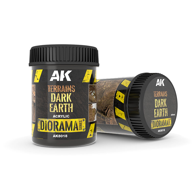 AK Interactive AK8018 Terrains Dark Earth 250 ml