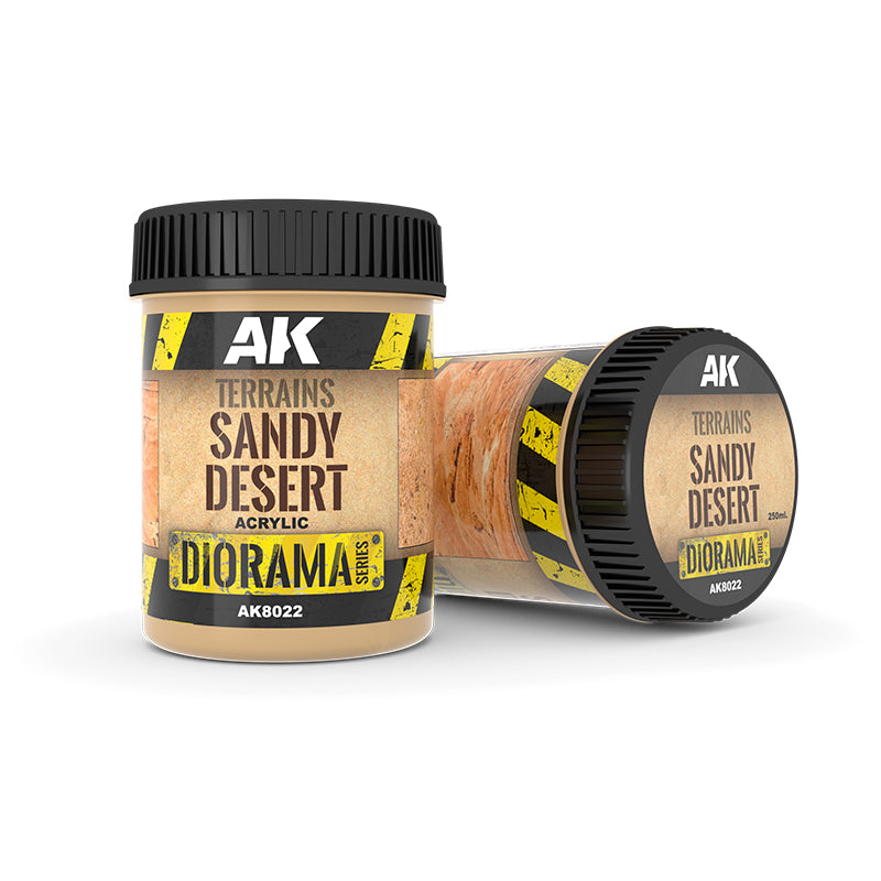AK Interactive AK8022 Terrains Sandy Desert 250 ml